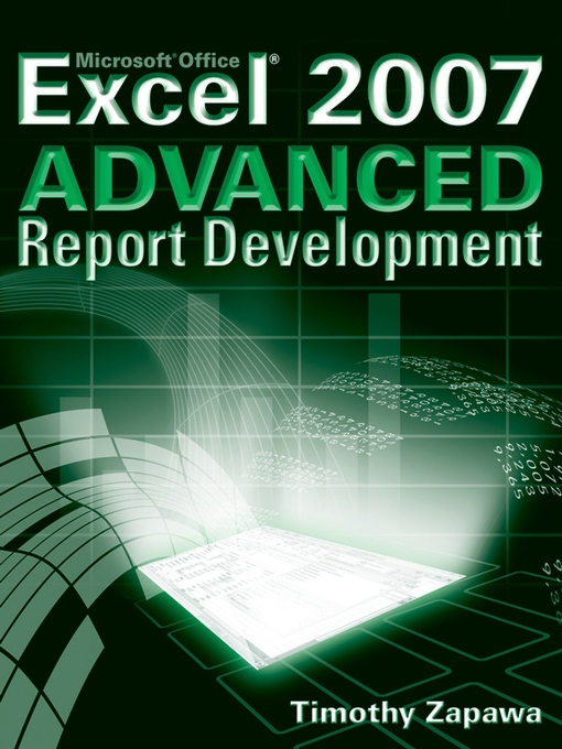 Cover image for Excel 2007 Advanced Report Development